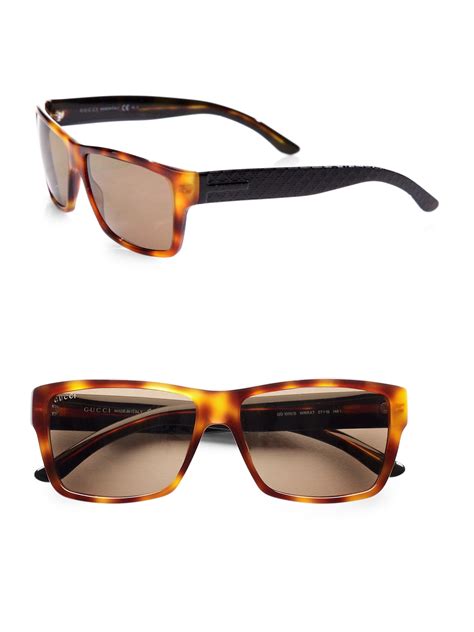 gucci brown sunglass|gucci tortoise shell sunglasses.